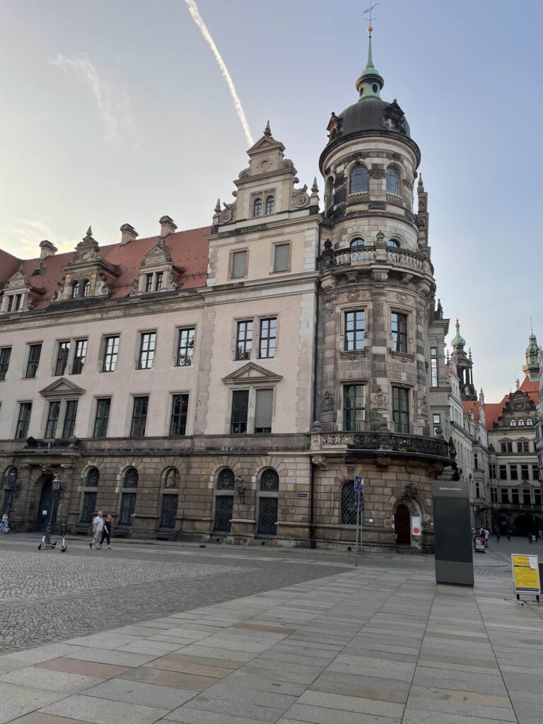 Hitze trifft Historie in Dresden